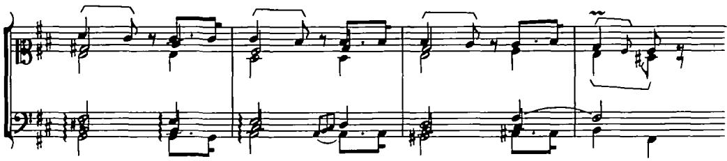 Example 1. François Couperin, Huitième Ordre, Passacaille, seventh couplet
