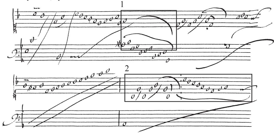 a. Bauyn MS, systems 8-9.