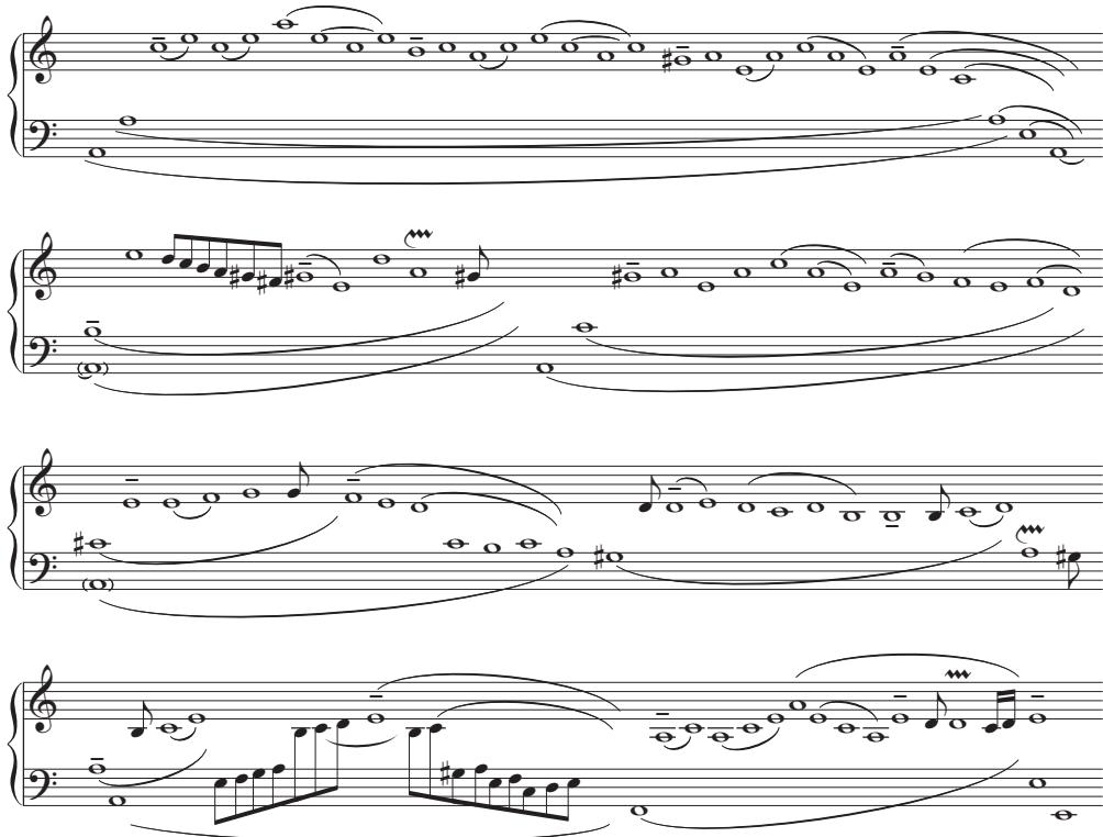 Beispiel 6: Louis Couperin, Prélude 6; Hamer, Neuedition