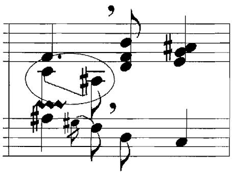 a) m. 4