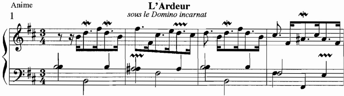 Les Folies françaises, ou les Dominos
L&rsquo;Ardeur
sous le Domino incarnat