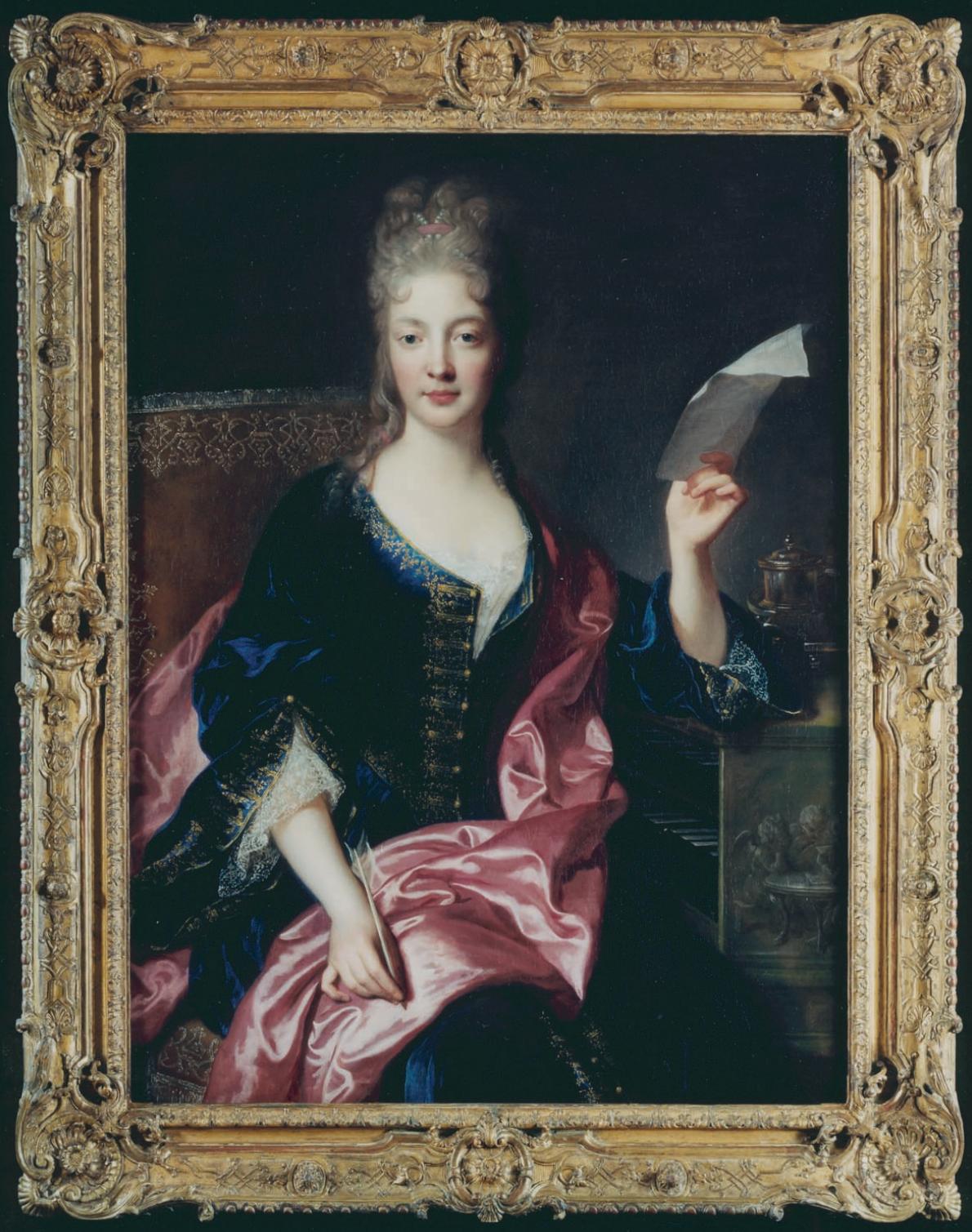10 François de Troy, Portrait of Élisabeth-Claude Jacquet de La Guerre at the harpsichord (Private collection, London)