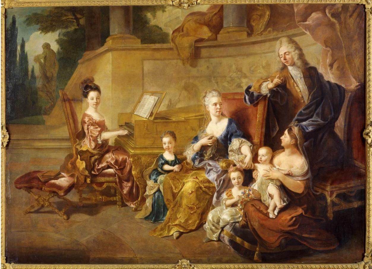 Illus.1. François de Troy, Portrait de la famille de Franqueville (© Douai, Musée de la Chartreuse, inv. no. 2777. Photograph: Daniel Lefebvre)
