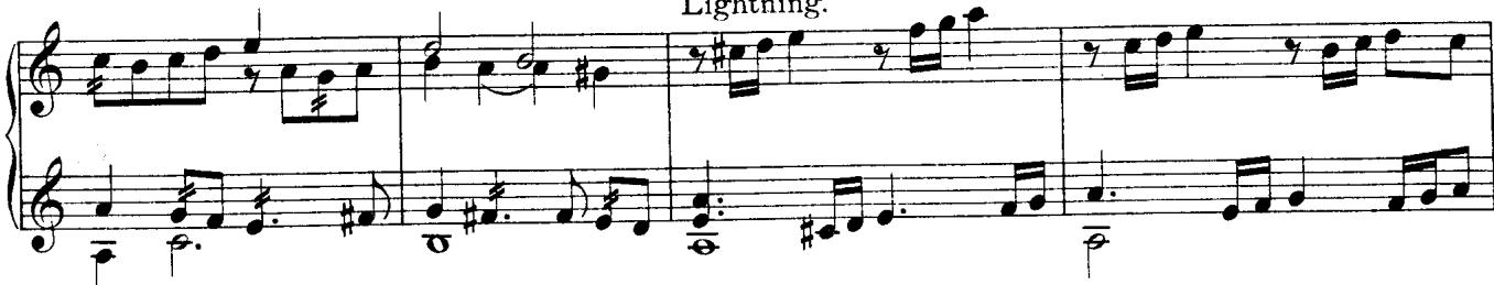 Lightning.