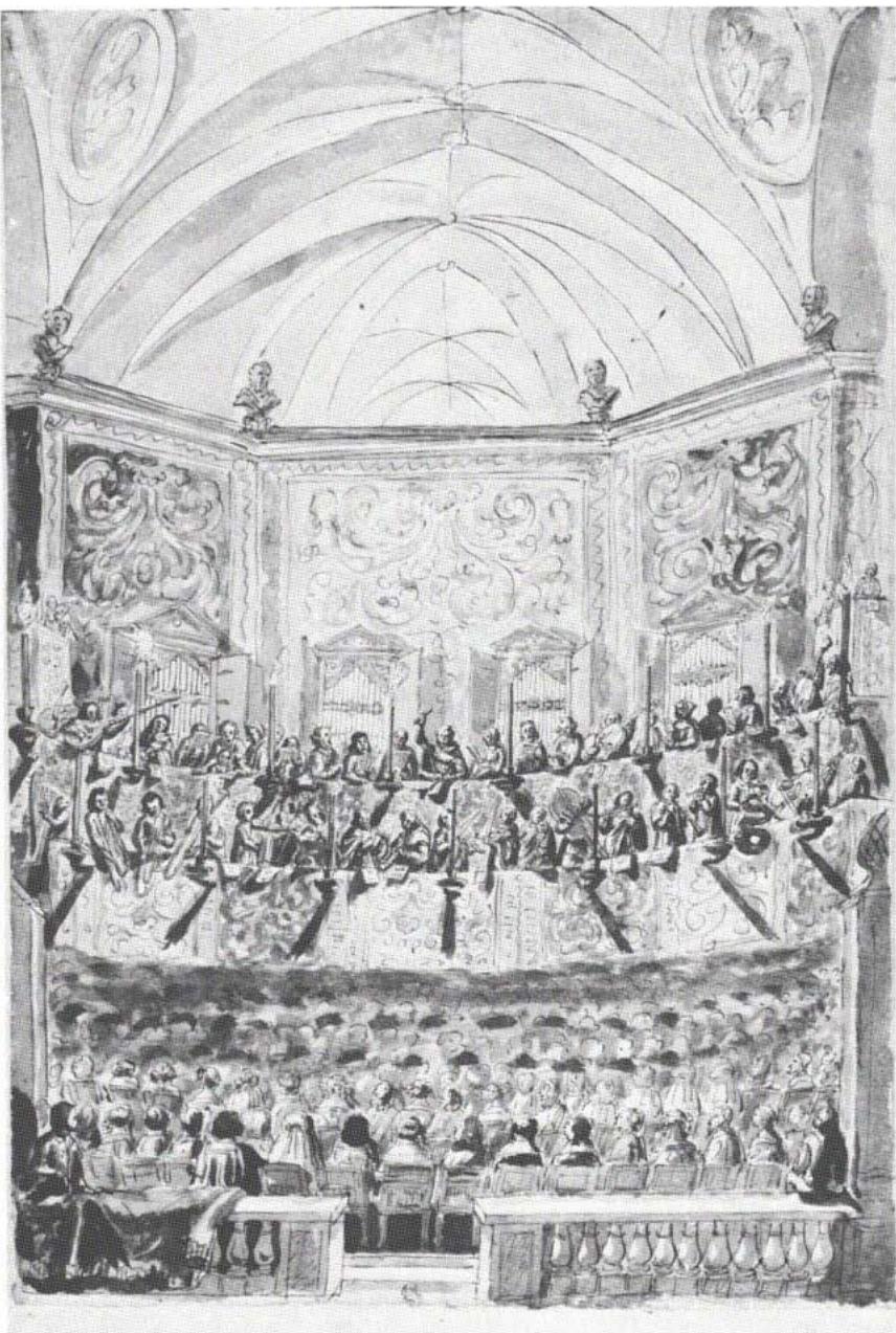 6. Concert in Santa Maria del Popolo by P. P. Sevin