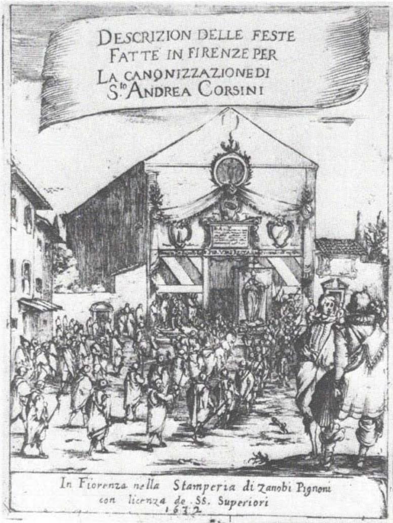 12. The Carmine Decorated for the Canonization of Sant&rsquo;Andrea Corsini by Stefano della Bella