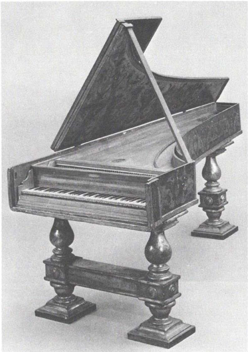 16. Harpsichord by Girolamo Zenti, Rome, 1666