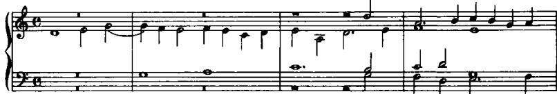 EXAMPLE 9.8 Fantasia VIII, measures 1–4