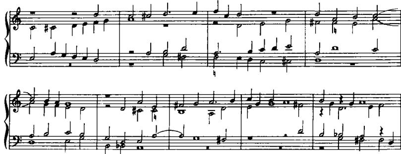 EXAMPLE 9.10 Fantasia VIII, measures 88–96 (see Ex. 9.8)