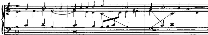 EXAMPLE 9.19 Fantasia V, measures 43–45