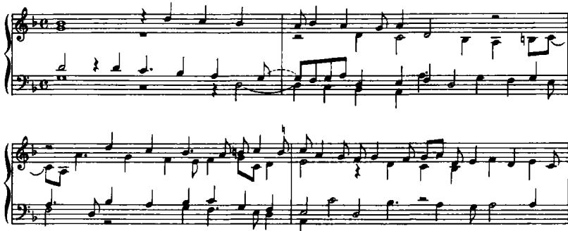 EXAMPLE 9.20 Fantasia II, measures 70–73