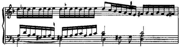 EXAMPLE 10.6 Frescobaldi, Toccata III, measure 25