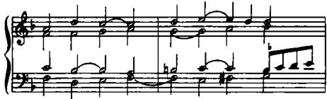 EXAMPLE 10.15 Toccata X, measures 18–19