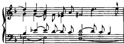 EXAMPLE 10.16 a. Romanesca, variation eight, measure 5