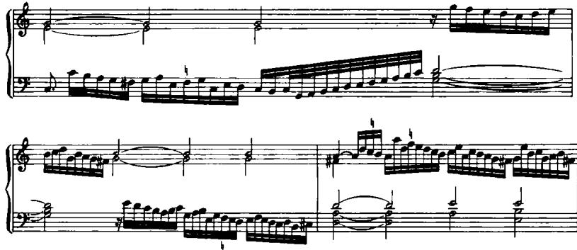 EXAMPLE 10.17 Toccata IX, measures 11–13