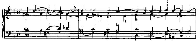 EXAMPLE 10.20 Toccata VII, measures, 1–3