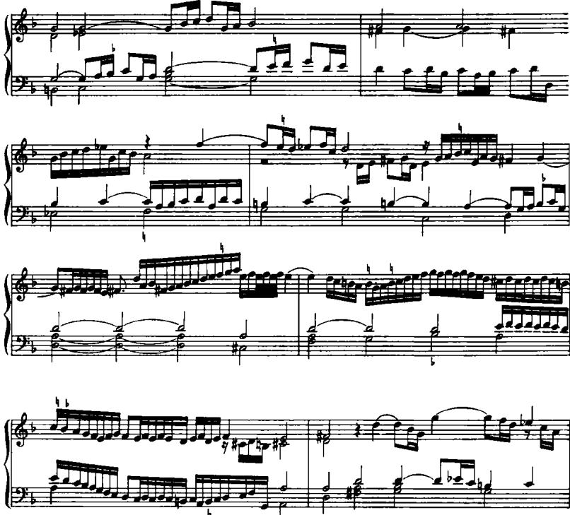 EXAMPLE 10.25 Toccata I, measures 21–27