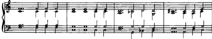 EXAMPLE 10.27 Cabezón, &ldquo;Guardame las vacas&rdquo; (harmonic outline)