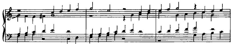 EXAMPLE 11.1 Capriccio I, measures 25–30
