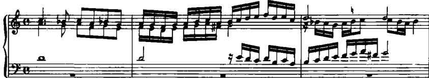 EXAMPLE 11.3 Capriccio I, measures 84–86