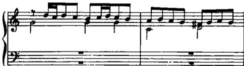 EXAMPLE 11.11 a. Capriccio XI, measures 87-88