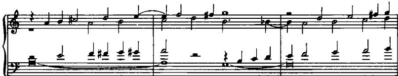 EXAMPLE 11.12 Capriccio cromatico, measures 57–62