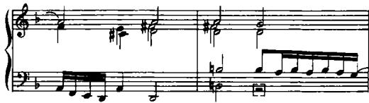 EXAMPLE 12.3 a. Toccata I, measures 14–15