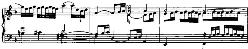 EXAMPLE 12.8 a. Toccata IX, measures 7–9