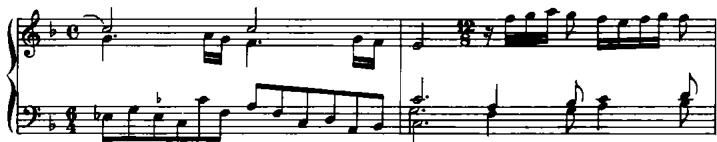 EXAMPLE 12.10 Toccata IX, measures 31–32