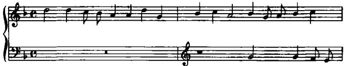 EXAMPLE 13.6 a. Canzona terza (1615), measures 1–2