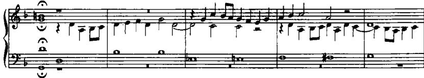EXAMPLE 14.4 Messa della Madonna, Recercar dopo il Credo, measures 24–28