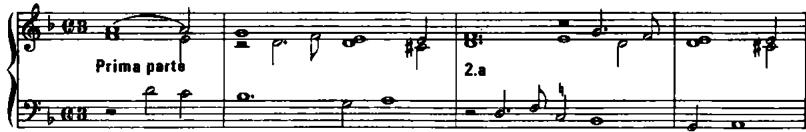 EXAMPLE 14.9 Partite sopra passacagli (1627), measures 1–11