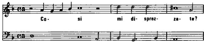 EXAMPLE 14.10 a. Aria di passacaglia, measures 1–3
