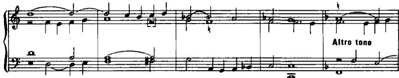 EXAMPLE 14.15 Cento partite, measures 107–111
