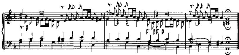 EXAMPLE 15.7 Partite sopra la monica, variation eleven, measures 4–6