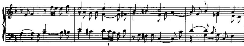 EXAMPLE 15.10 Toccate II/7, measures 36–39