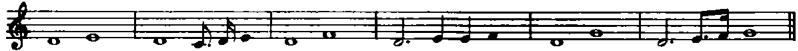 b. Bovicelli (1594), pp. 17–19: on-beat and pre-beat ornaments
