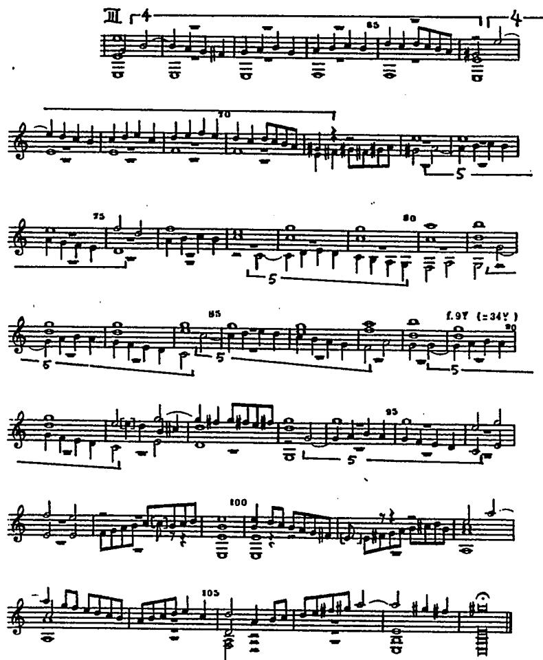 Ex.4.12, Mudarra, Fantasia 19 (b.62-109).
