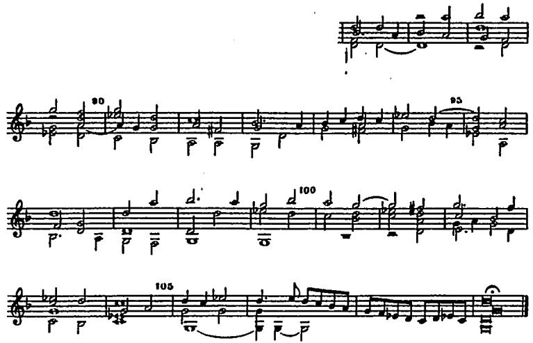 Ex.5.36, Valderrábano, Fantasia 33 (b.87-109).