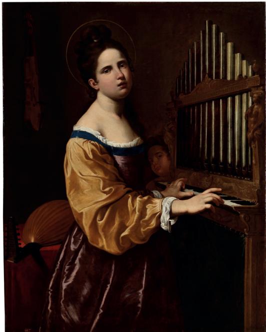 Fig. 8: Antiveduto Grammatica (attr.), S. Cecilia (post 1611), Madrid, Museo Naciona del Prado, Inv. n. P000353, Prado Photographic Archive (© Photographic Archive Museo Nacional del Prado) (accessed 17 July 2023).