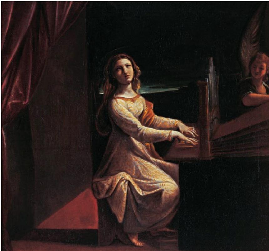 Fig.  9: Ludovico Carracci, S.  Cecilia (c.  1607), Roma, Pinacoteca Capitolina, Inv.  n. PC 257, Public Domain, Wikimedia Commons (accessed 17 July 2023).