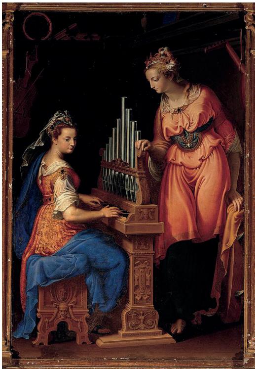 Fig.  14: Bernardino Campi, S.  Cecilia e S.  Caterina d’Alessandria (1566), Cremona, Chiesa di S.  Sigismondo, Public Domain, Wikimedia Commons (accessed 24  July 2023).
