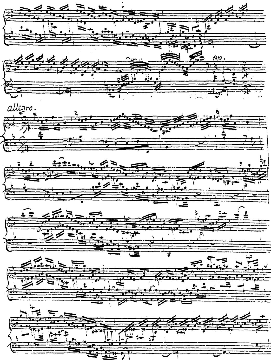 Example 3, continued. First Movement.