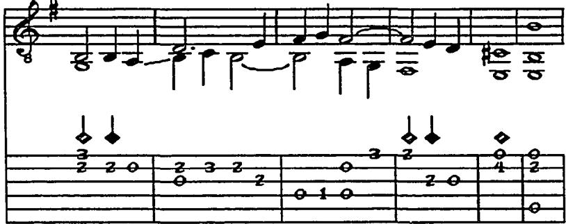 Example 2.13: # 11, &ldquo;Pleni de la Missa Faysan Regres de Josquin,&rdquo; compás 61-65. $^{144}$