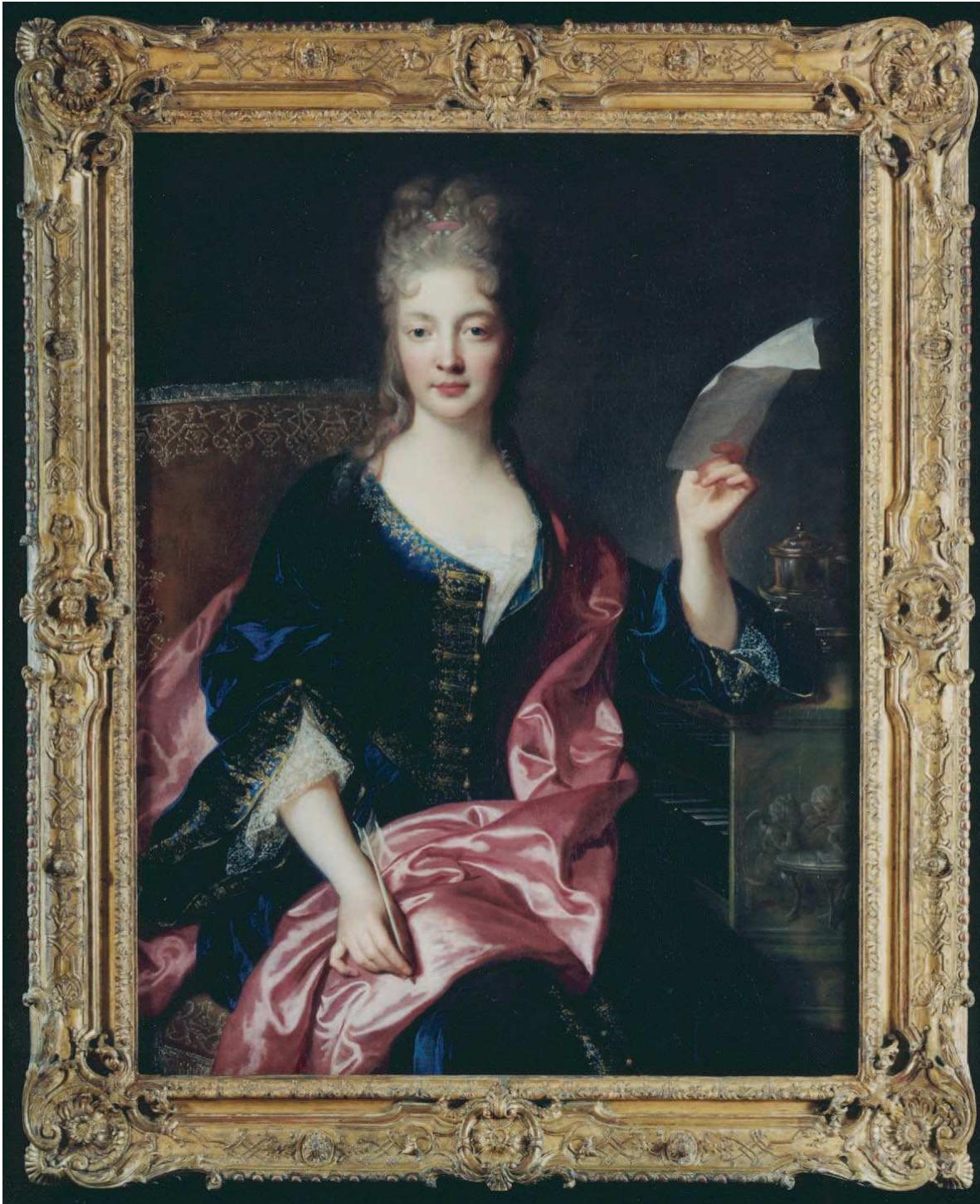 Figura 1.2: François de Troy, Retrat d’Elisabeth Jacquet (Col·lecció privada, Londres)