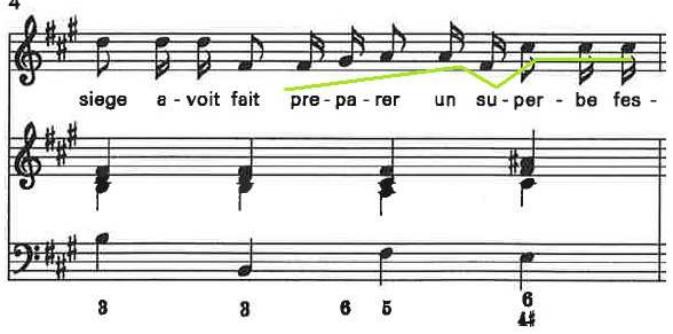 Figura 3.22: Tandis que de la faim, compàs 4
