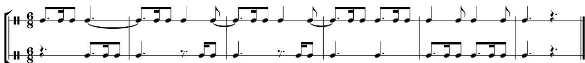Beispiel 3: Übung zu Johannes Brahms’ Variationen über ein Thema von Haydn op. 56a, Variation Nr. 7