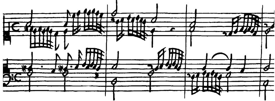 Passaggiato Version von G. Frescobaldi