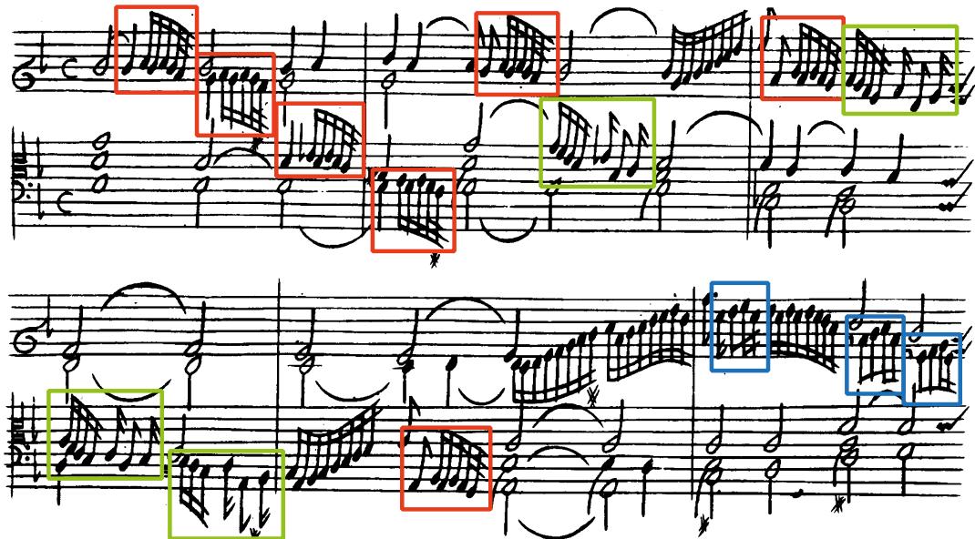 Beispiel 7: Girolamo Frescobaldi, Primo libro di toccate, Toccata Prima (S. 1, T. 1–5)