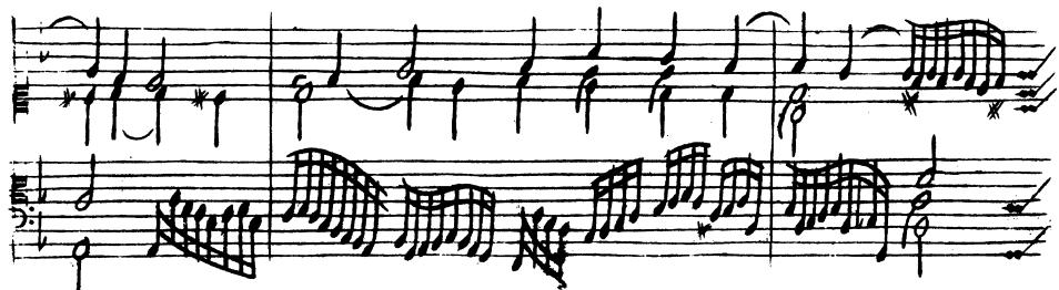 Beispiel 16: Girolami Frescobaldi, Primo libro di toccate, Toccata Prima (S. 1, T. 11–12)